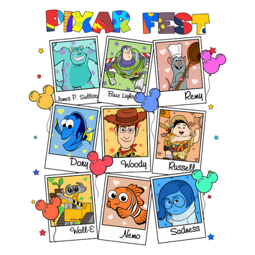 Disney Pixar Fest Characters - Disney