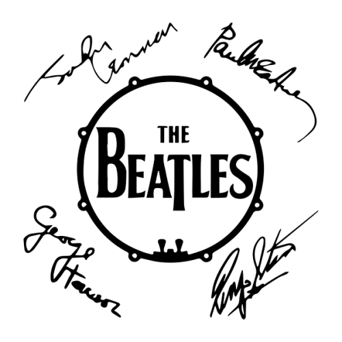 Signature Beat Drum - The Beatles